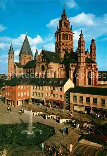 AK / Ansichtskarte Mainz Rhein 1000 jaehriger Dom