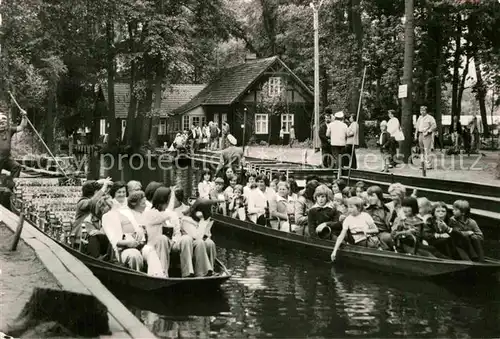 AK / Ansichtskarte Spreewald Bootsfahrt Kat. Luebbenau