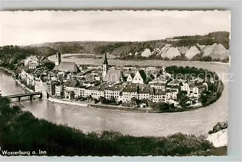 AK / Ansichtskarte Wasserburg Inn Panorama Kat. Wasserburg a.Inn