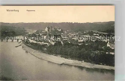 AK / Ansichtskarte Wasserburg Inn Panorama Kat. Wasserburg a.Inn