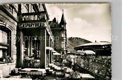 AK / Ansichtskarte Bernkastel Kues Gaststaette Casparybraeu Kat. Bernkastel Kues