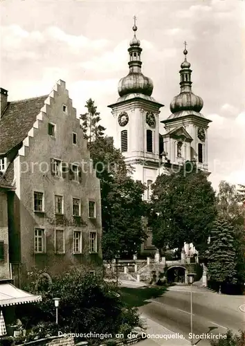 AK / Ansichtskarte Donaueschingen Stadtkirche Kat. Donaueschingen