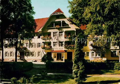 AK / Ansichtskarte Schoenmuenzach Kurhotel Post Kat. Baiersbronn