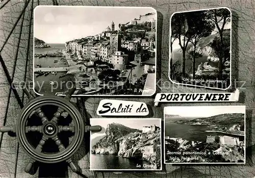 AK / Ansichtskarte Portovenere Hafen Grotte Panorama Bucht