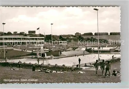 AK / Ansichtskarte Heiligenhaus Mettmann Staedtisches Freibad