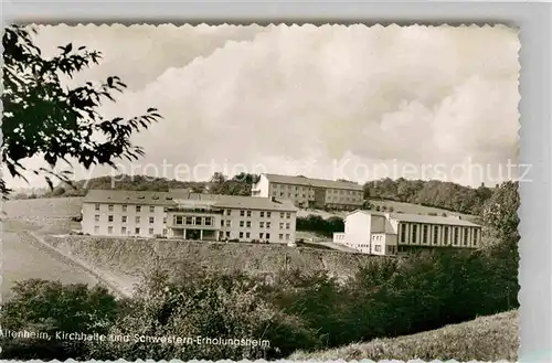 AK / Ansichtskarte Neuvandsburg West Diakonissen Mutterhaus Altenheim Kirchhalle Schwesternerholung