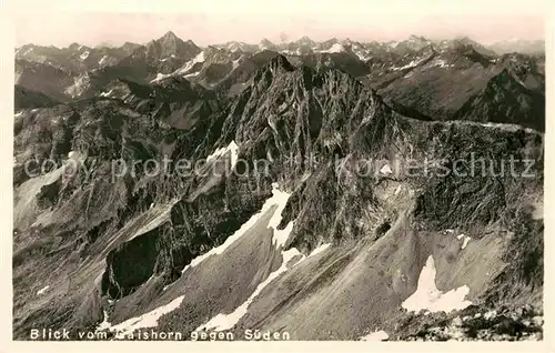 AK / Ansichtskarte Bad Oberdorf Blick vom Gaishorn Kat. Bad Hindelang