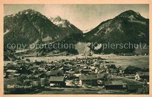 AK / Ansichtskarte Bad Oberdorf Panorama  Kat. Bad Hindelang