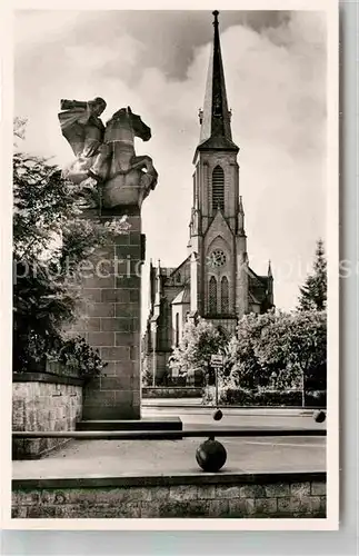 AK / Ansichtskarte Bergzabern Bad Katholische Kirche Kat. Bad Bergzabern