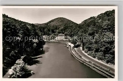 AK / Ansichtskarte Bergzabern Bad Schwanenweiher Kurhaus Pfaelzer Wald Kat. Bad Bergzabern