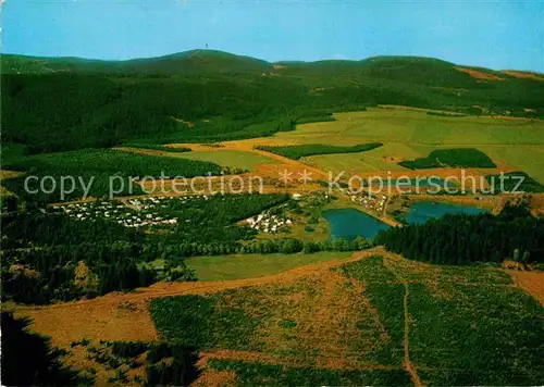 AK / Ansichtskarte Clausthal Zellerfeld Feriendorf Waldweben Fliegeraufnahme Kat. Clausthal Zellerfeld