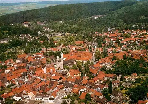 AK / Ansichtskarte Bad Gandersheim Stadtzentrum Fliegeraufnahme Kat. Bad Gandersheim