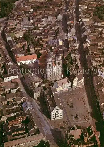 AK / Ansichtskarte Wittenberg Lutherstadt Stadtzentrum Luftbildserie der Interflug Fliegeraufnahme Kat. Wittenberg