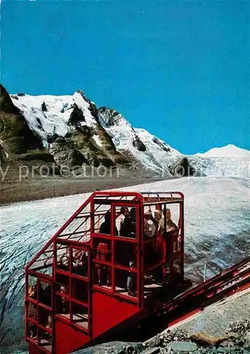 AK / Ansichtskarte Zahnradbahn Grossglockner Parsterzengletscher  Kat. Bergbahn