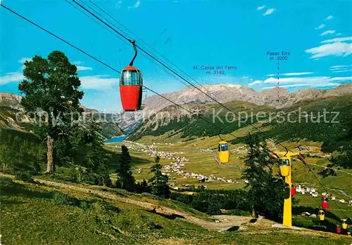 AK / Ansichtskarte Seilbahn Livigno Alta Valtellina Sondrio  Kat. Bahnen