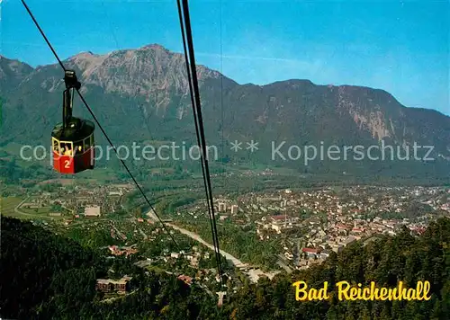 AK / Ansichtskarte Seilbahn Predigtstuhl Bad Reichenhall  Kat. Bahnen