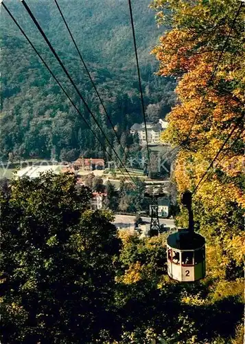 AK / Ansichtskarte Seilbahn Burgberg Bad Harzburg  Kat. Bahnen