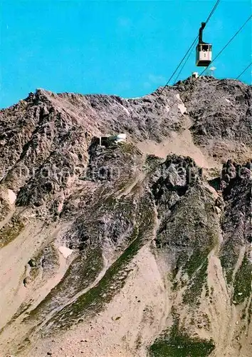 AK / Ansichtskarte Seilbahn Valluga Gratstation Vallugagipfel  Kat. Bahnen