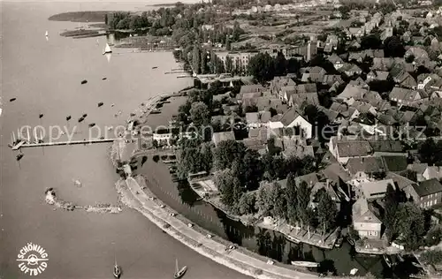 AK / Ansichtskarte Steinhude Promenade Fliegeraufnahme Kat. Wunstorf