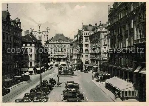 AK / Ansichtskarte Wien Neuer Markt  Kat. Wien