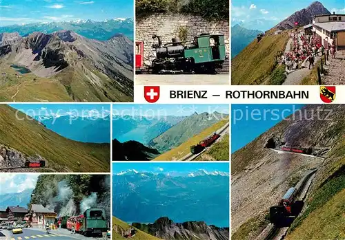 AK / Ansichtskarte Brienz Rothornbahn  Kat. Eisenbahn