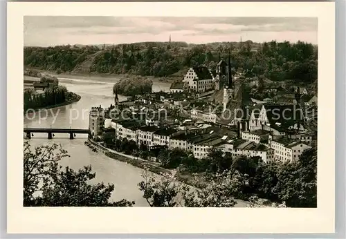 AK / Ansichtskarte Wasserburg Inn Panorama Kat. Wasserburg a.Inn