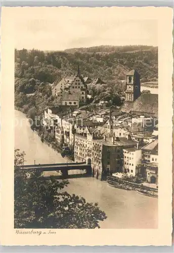 AK / Ansichtskarte Wasserburg Inn Blick vom Kellerberg Kat. Wasserburg a.Inn