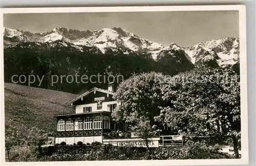 AK / Ansichtskarte Graseck Forsthaus  Kat. Garmisch Partenkirchen