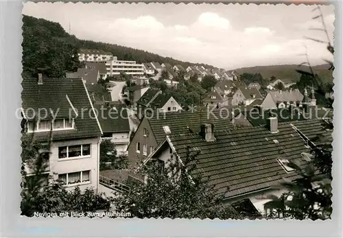 AK / Ansichtskarte Neviges Velbert Blick zum Altenheim