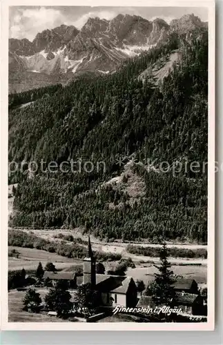 AK / Ansichtskarte Hinterstein Bad Hindelang Kirche 