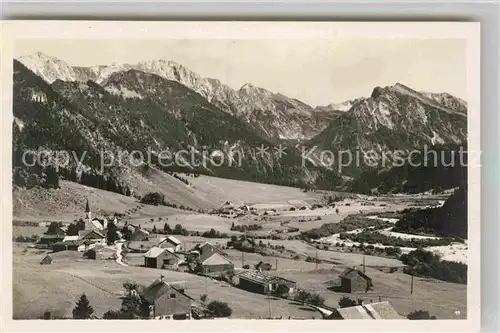 AK / Ansichtskarte Hinterstein Bad Hindelang Teilansicht 