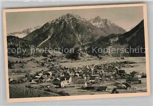 AK / Ansichtskarte Bad Oberdorf Panorama  Kat. Bad Hindelang