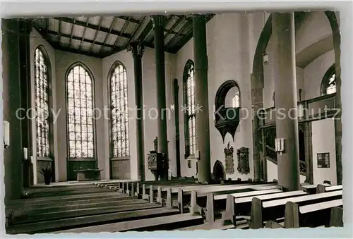 AK / Ansichtskarte Zweibruecken Alexanderkirche Inneres Kat. Zweibruecken