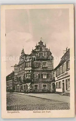 AK / Ansichtskarte Bergzabern Bad Gasthaus zum Engel Kat. Bad Bergzabern