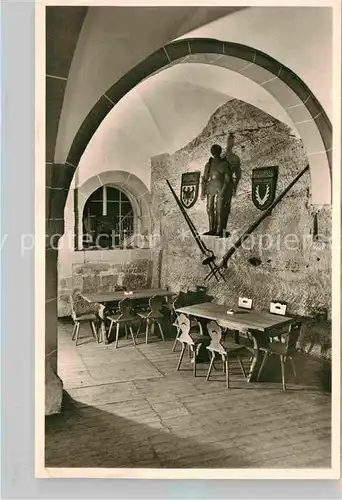 AK / Ansichtskarte Bergzabern Bad Burg Berwartstein Rittersaal Kat. Bad Bergzabern