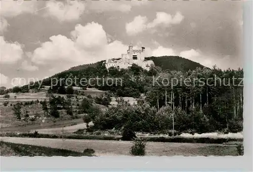 AK / Ansichtskarte Bergzabern Bad Burg Berwartstein Kat. Bad Bergzabern