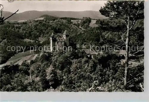 AK / Ansichtskarte Bergzabern Bad Burg Berwartstein Kat. Bad Bergzabern