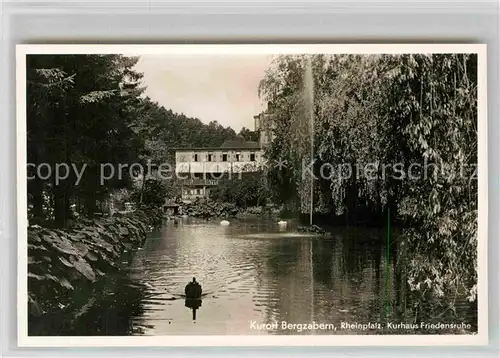 AK / Ansichtskarte Bergzabern Bad Kurhaus Friedensruhe Kat. Bad Bergzabern