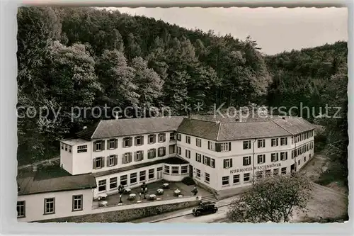 AK / Ansichtskarte Bergzabern Bad Kurhotel Westenhoefer Kat. Bad Bergzabern