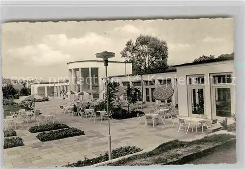 AK / Ansichtskarte Bergzabern Bad Wandelhalle Terrasse Kat. Bad Bergzabern