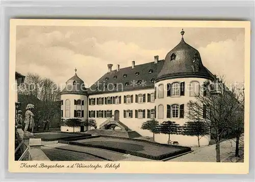 AK / Ansichtskarte Bergzabern Bad Schloss Kat. Bad Bergzabern