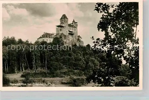 AK / Ansichtskarte Erlenbach Bad Bergzabern Burg Berwartstein Kat. Bad Bergzabern