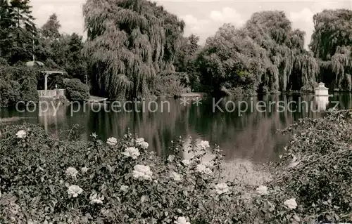 AK / Ansichtskarte Zweibruecken Grosser Weiher Kat. Zweibruecken