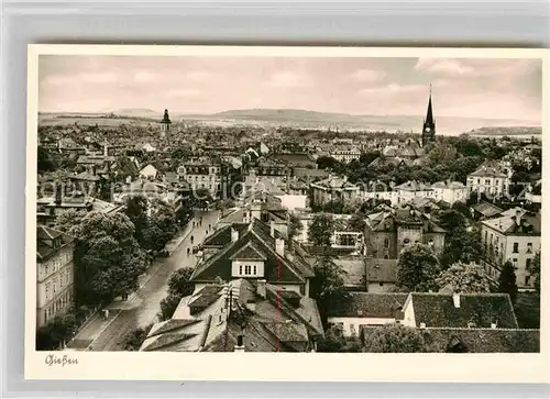 AK / Ansichtskarte Giessen Lahn Panorama Kirche Kat. Giessen