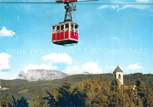 AK / Ansichtskarte Seilbahn Funivia del Renon Sciliar Dolomiti Kat. Bahnen