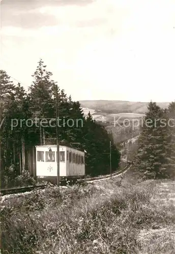 AK / Ansichtskarte Zahnradbahn Augustusburg Erzgebirge Kat. Bergbahn