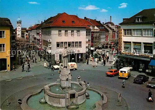 AK / Ansichtskarte Darmstadt Ludwigsplatz Brunnen Kat. Darmstadt