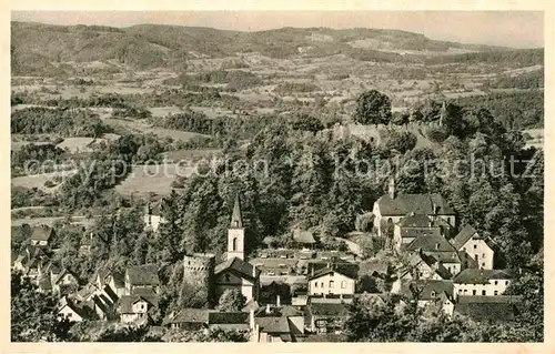 AK / Ansichtskarte Lindenfels Odenwald Panorama Blick vom Schneckenberg Hoehenluftkurort Kat. Lindenfels