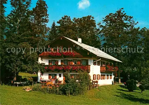 AK / Ansichtskarte Schoenau Koenigssee Pointguetl Gaestehaus Ferienwohnungen Kat. Schoenau a.Koenigssee