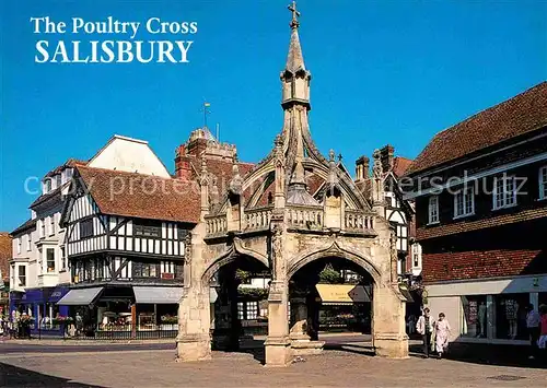 AK / Ansichtskarte Salisbury The Poultry Cross Kat. Salisbury